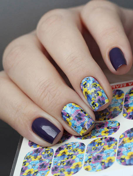 маникюр со слайдером