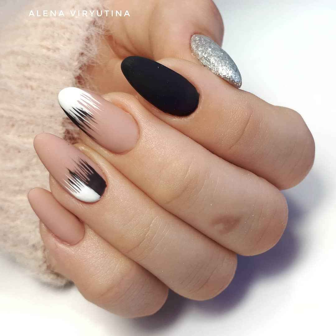 Мазки для маникюра фото_25