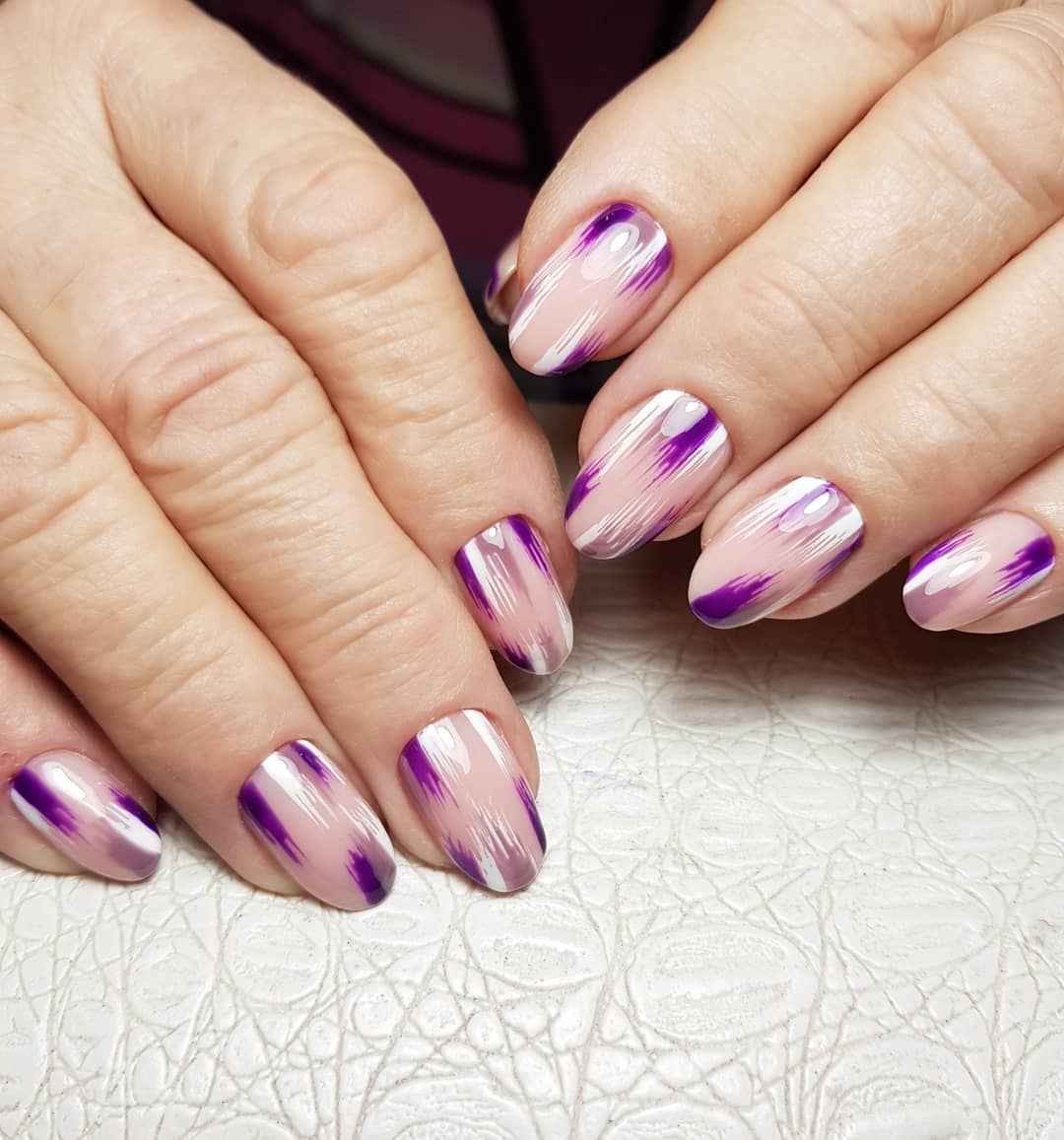 Мазки для маникюра фото_27