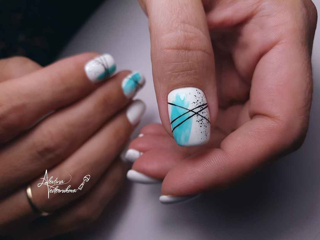 Маникюрные мазки фото_1