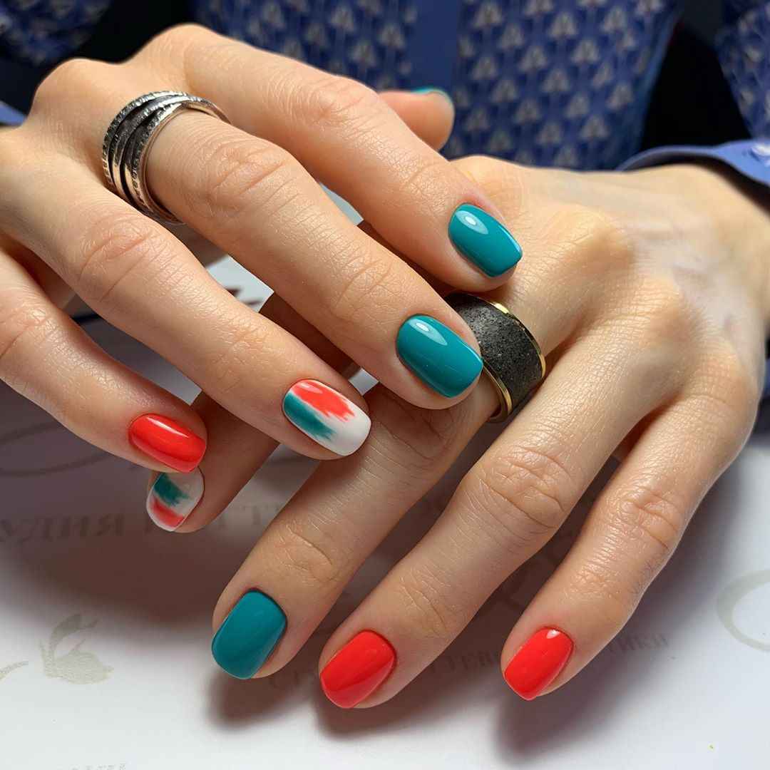 Мазки кистью для маникюра foto_41