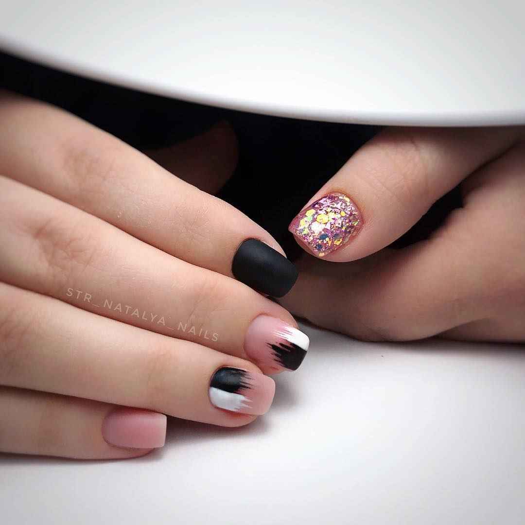 Мазки для маникюра фото_23