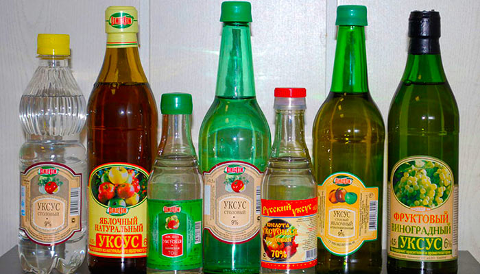 Модификации уксуса