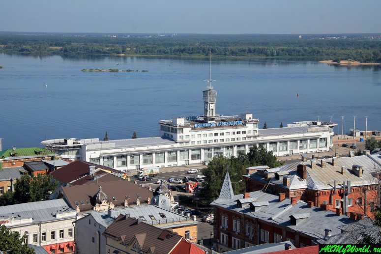 Туристические достопримечательности Нижнего Новгорода: Речной вокзал