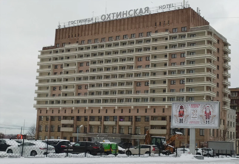 Охта отель Санкт-Петербург на новый год